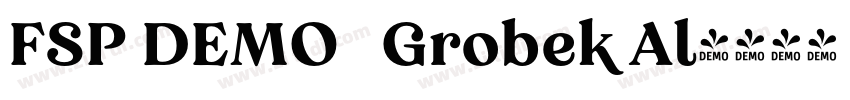 FSP DEMO   Grobek Al字体转换
